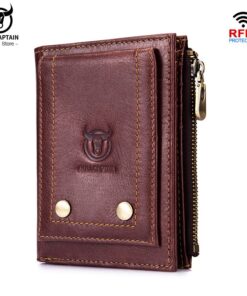 BULLCAPTAIN Classic Style Men Wallet Coin Purse QB07