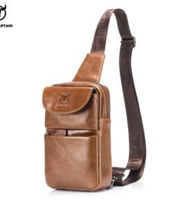 BULLCAPTAIN multifunctional Messenger bags men's casual crossbody bags xb098