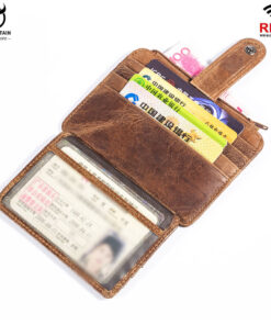 BULLCAPTAIN RFID blocking leather credit card ID card holder wallet KB 01