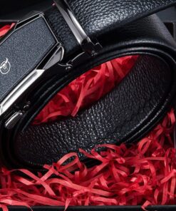 BULLCAPTAIN first layer leather automatic buckle belt men's